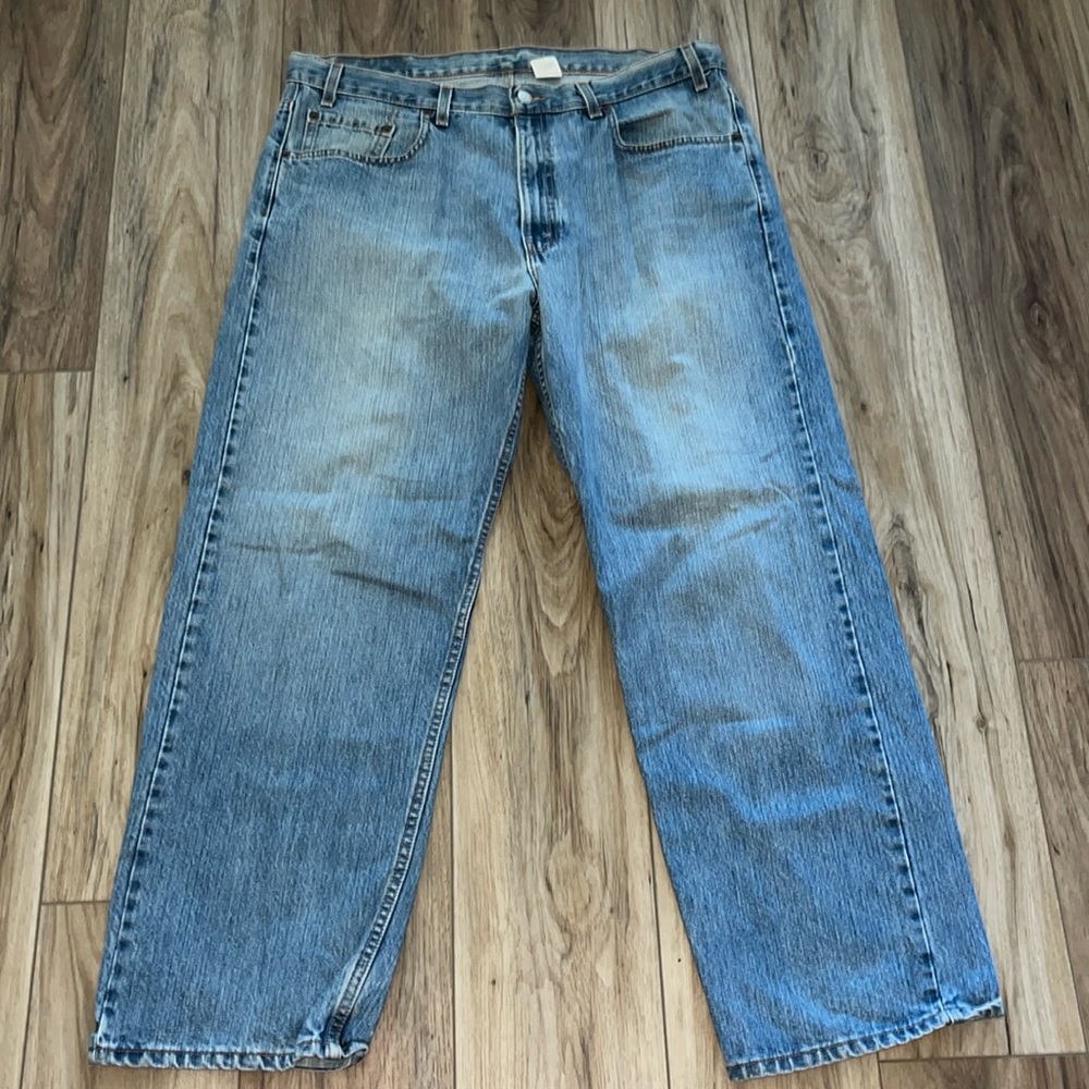 Levi’s 569 Vintage USA Loose Fit Workwear Fade Jeans 38 x 30